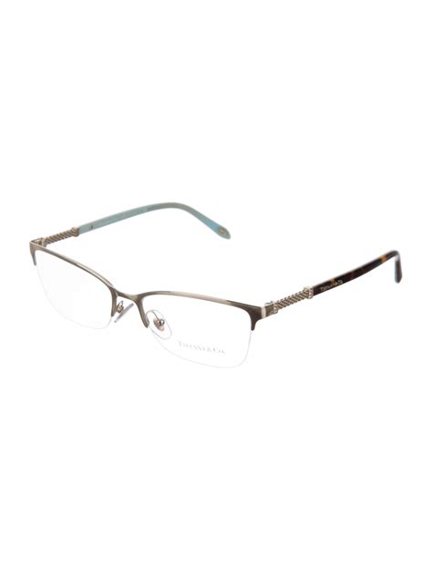 tiffany rimless eyeglass frames